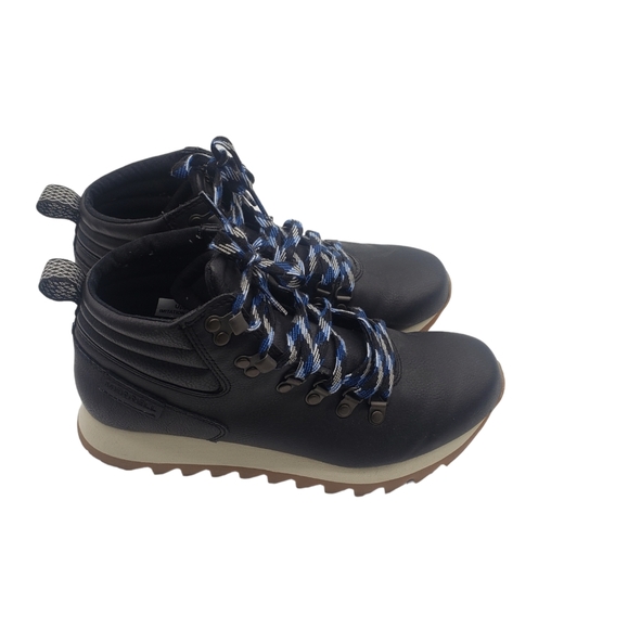 MERRELL Alpine Hike Women Black Hiking Boots Size 8 - Picture 5 of 10